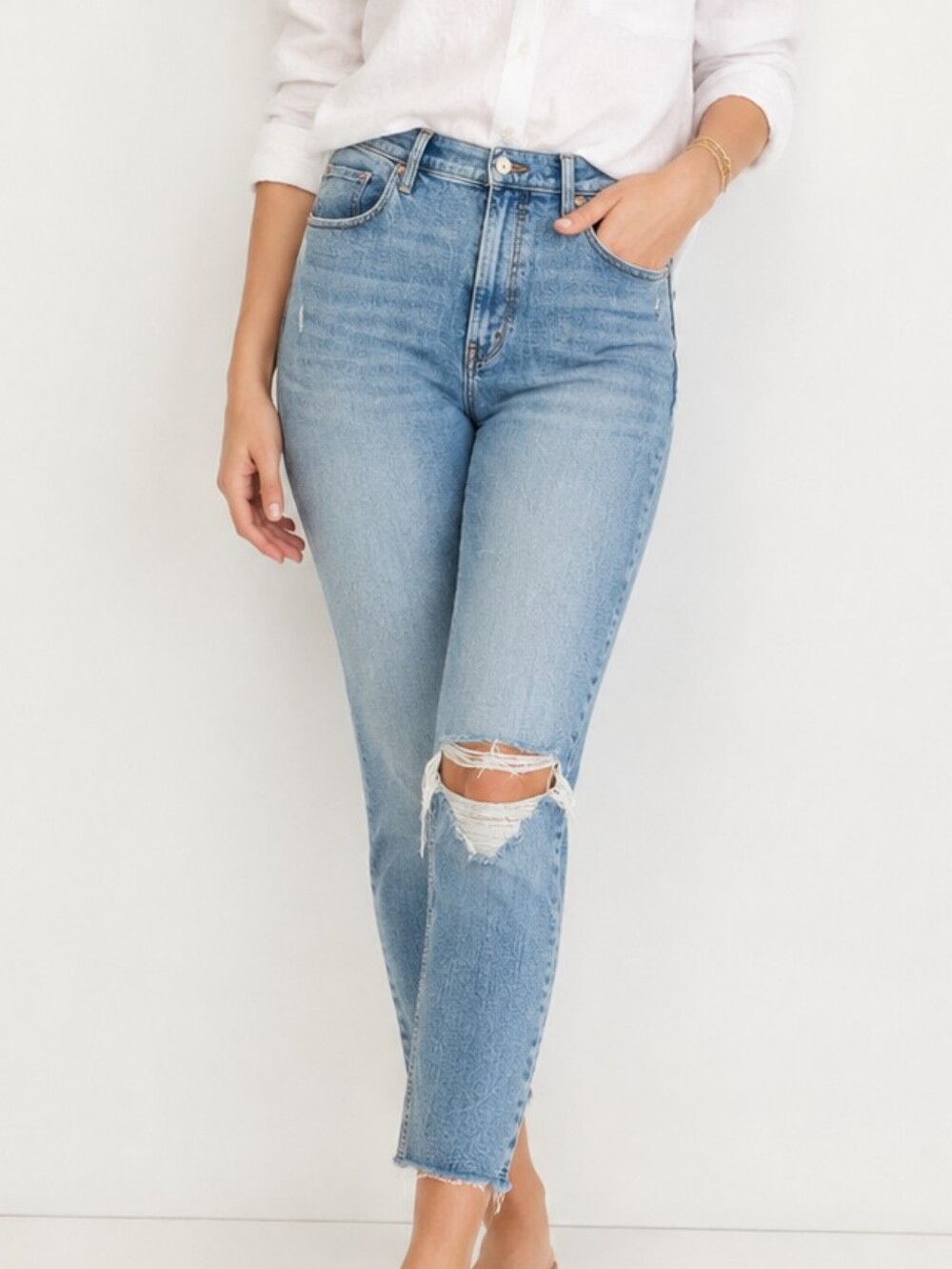 Abercrombie & Fitch Skinny High Rise Blue Jeans